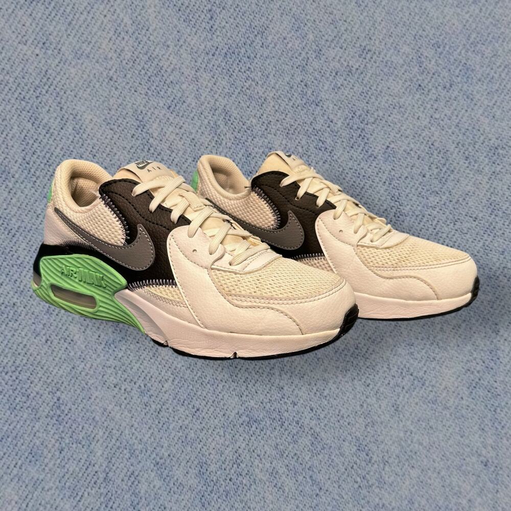 Nike Air Max Excee White Black Green Men’s Sneakers - Size 7.5